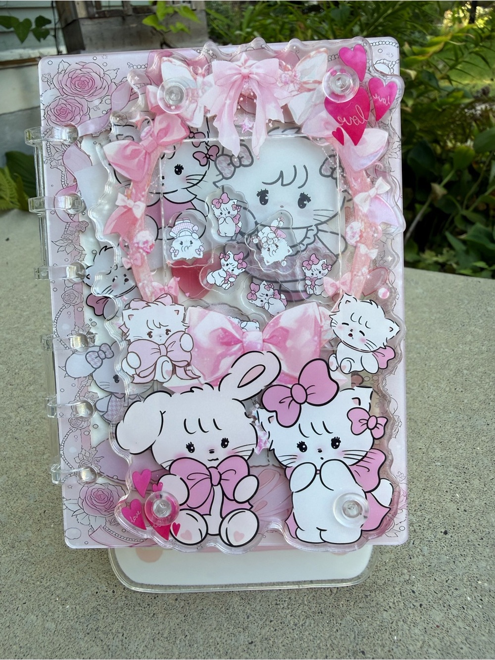 Mikko Acrylic Shaker Notebook